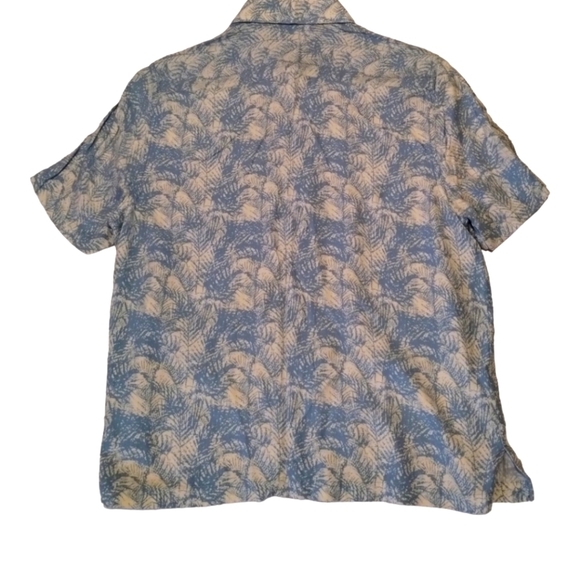 Nat Nast Floral Silk Button Up‎ Short Sleeve Casual Shirt - Picture 2 of 5